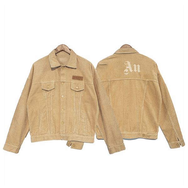 men's jackets designer jacket palms mens women angels back letter-printed casual loose light flannelette coat size s/m//xl, Black;brown
men's jackets designer jacket palms mens women angels back letter-printed casual loose light flannelette coat size s/m//xl, Black;brown