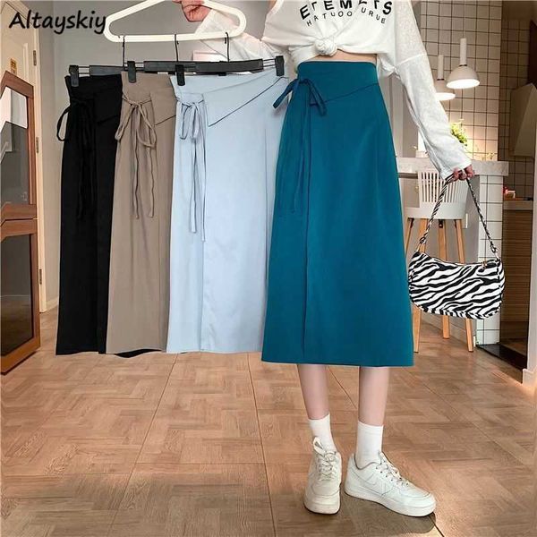 skirts skirts women summer elegant simple pure all-match lace-up lady clothes korean trendy popular empire faldas largas mujer l230224, Black
skirts skirts women summer elegant simple pure all-match lace-up lady clothes korean trendy popular empire faldas largas mujer l230224, Black