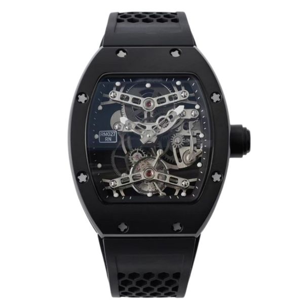 mens watch designer watches luxury luminous sapphire waterproof sports self-wind fashion automatic watch montre luxe black with box rm027rn, Slivery;brown
mens watch designer watches luxury luminous sapphire waterproof sports self-wind fashion automatic watch montre luxe black with box rm027rn, Slivery;brown