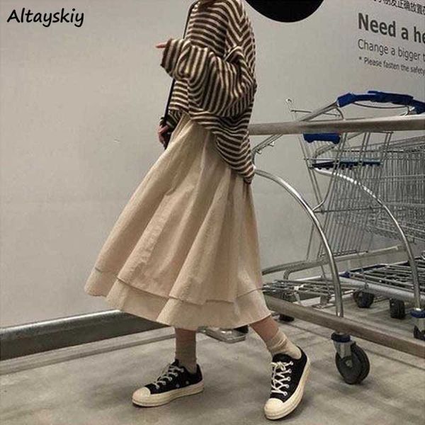 skirts skirts women korean style elastic waist summer new elegant retro pure loose all-match college fashion breathable female casual l23022, Black
skirts skirts women korean style elastic waist summer new elegant retro pure loose all-match college fashion breathable female casual l23022, Black
