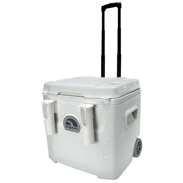 igloo 52 qt 5-day marine ice chest cooler with wheels white compass
igloo 52 qt 5-day marine ice chest cooler with wheels white compass