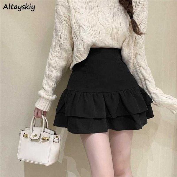 skirts a-line skirts women ruffles above knee solid sweet ladies dating summer high waist all-match ulzzang clothes dents popular l230224, Black
skirts a-line skirts women ruffles above knee solid sweet ladies dating summer high waist all-match ulzzang clothes dents popular l230224, Black