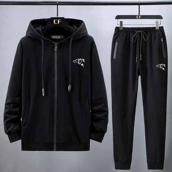 men s tracksuits plus size men sweater casual autumn winter suit thickening large loose jacket sportswear 230224, Gray
men s tracksuits plus size men sweater casual autumn winter suit thickening large loose jacket sportswear 230224, Gray