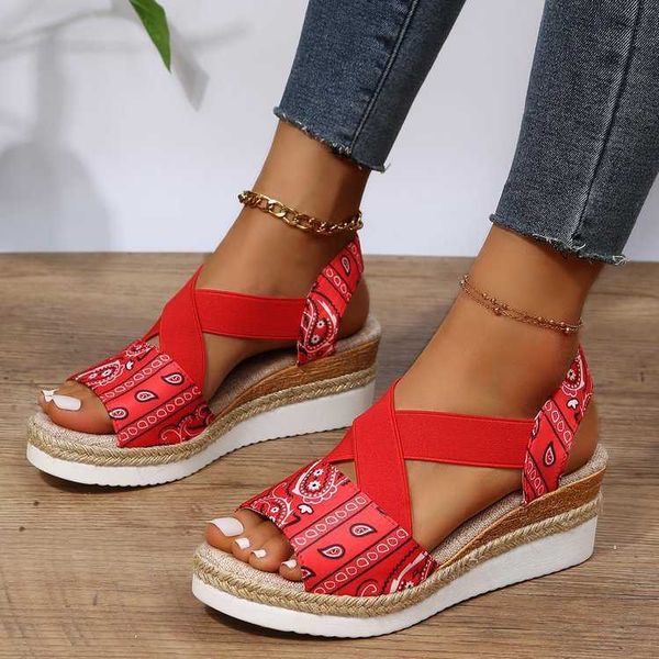 sandals 2023 wedges shoes for women retro cross straps sandalias fashion platform open toe female summer mujer y2302, Black
sandals 2023 wedges shoes for women retro cross straps sandalias fashion platform open toe female summer mujer y2302, Black