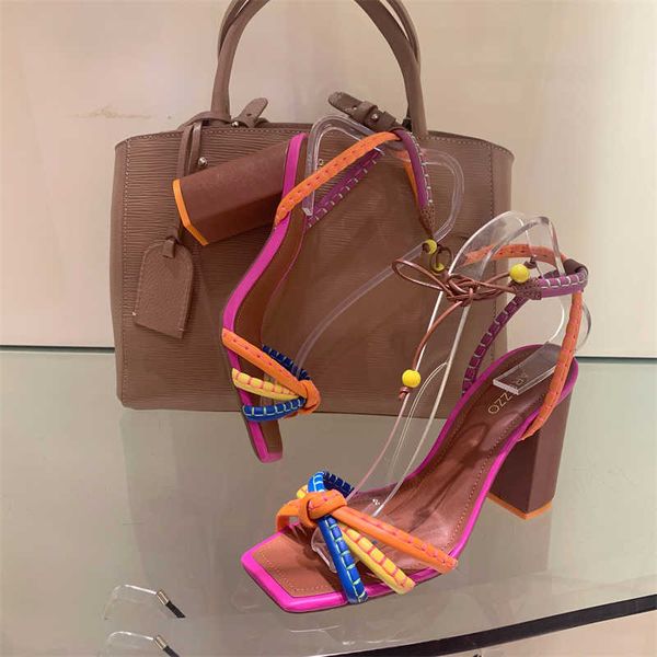sandals brazil fashion luxury twist woven color blocking designer brand women's shoes thick with high heel female casual y2302, Black
sandals brazil fashion luxury twist woven color blocking designer brand women's shoes thick with high heel female casual y2302, Black