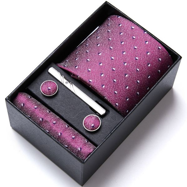 bow ties gift box designer tie set for men fashion pink necktie handkerchief cufflinks pin men's classic striped cravate 230224, Black;gray
bow ties gift box designer tie set for men fashion pink necktie handkerchief cufflinks pin men's classic striped cravate 230224, Black;gray