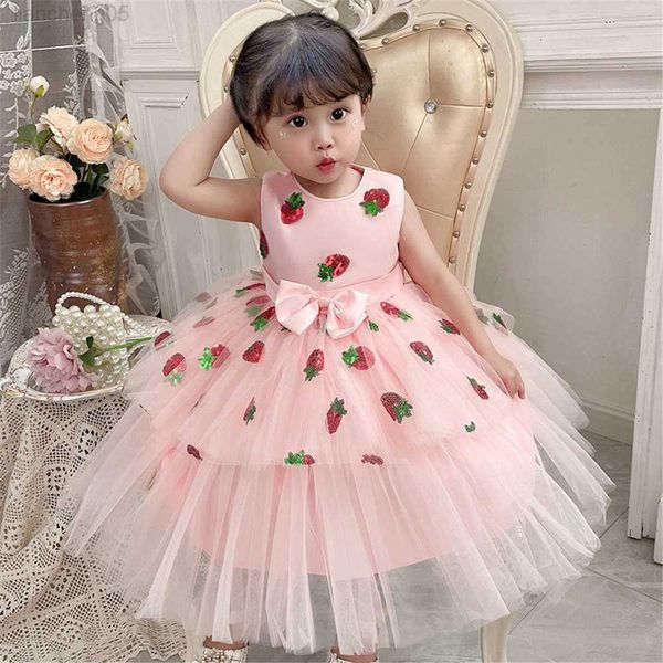 girl's dresses baby girl strawberry sequins princess dress for toddler 1st birthday baptism vestido lace wedding party dresses child co, Red;yellow
girl's dresses baby girl strawberry sequins princess dress for toddler 1st birthday baptism vestido lace wedding party dresses child co, Red;yellow