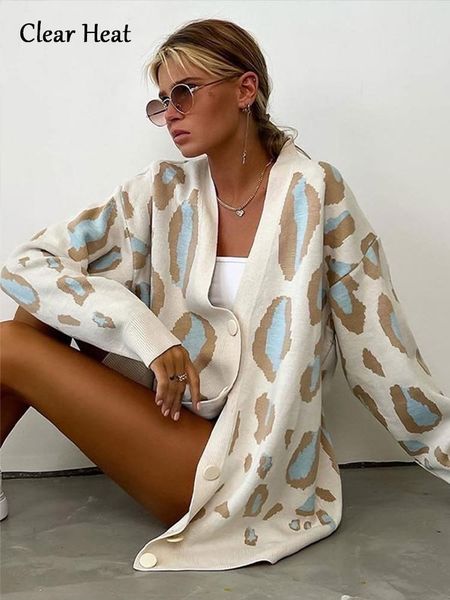 women's knits tees women loose spotted single breasted sweater cardigan ladies winter long sleeve v neck knitted coat female casual swe, White
women's knits tees women loose spotted single breasted sweater cardigan ladies winter long sleeve v neck knitted coat female casual swe, White