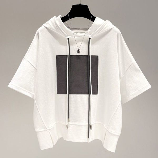 womens tshirt oversized t shirts women korean style casual drawstring hooded short sleeve tshirt summer loose fashion tshirts harajuku 2302, White
womens tshirt oversized t shirts women korean style casual drawstring hooded short sleeve tshirt summer loose fashion tshirts harajuku 2302, White