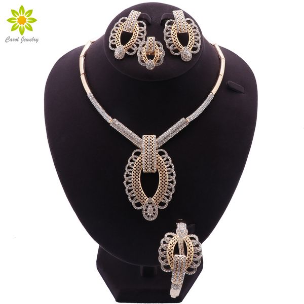 wedding jewelry sets arrival gold color necklace earrings bracelet ring set for women fashion crystal jewelry sets bridal wedding party gift, Slivery;golden
wedding jewelry sets arrival gold color necklace earrings bracelet ring set for women fashion crystal jewelry sets bridal wedding party gift, Slivery;golden