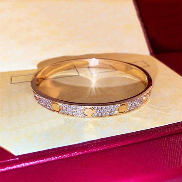 designer tennis bracelets gold plated lovers bangle armband women men fashion jewelry 316l stainless steel engagement wedding party diamond, Black
designer tennis bracelets gold plated lovers bangle armband women men fashion jewelry 316l stainless steel engagement wedding party diamond, Black