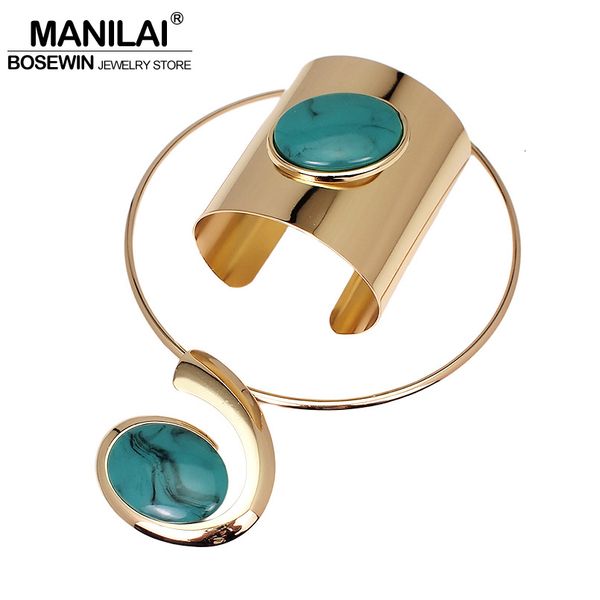 wedding jewelry sets manilai big oval resin set jewelry metal torques cuff bracelet bangles necklace women alloy statement necklaces party s, Slivery;golden
wedding jewelry sets manilai big oval resin set jewelry metal torques cuff bracelet bangles necklace women alloy statement necklaces party s, Slivery;golden