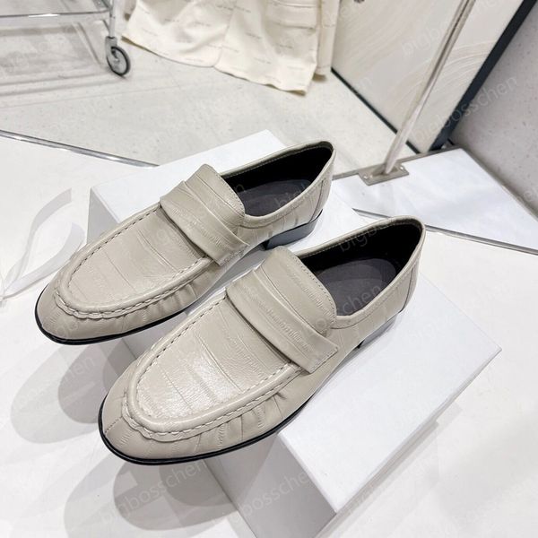 dress shoes women's formal shoes the row loafers designer classic fashion crocodile leather loafers one stirrup office career dinner we, Black
dress shoes women's formal shoes the row loafers designer classic fashion crocodile leather loafers one stirrup office career dinner we, Black