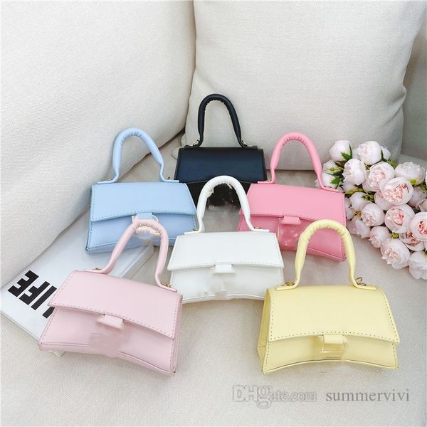 luxury children letter handbags girls candy color pu leather single shoulder bags kids metals chain messenger bag z0413, Black
luxury children letter handbags girls candy color pu leather single shoulder bags kids metals chain messenger bag z0413, Black
