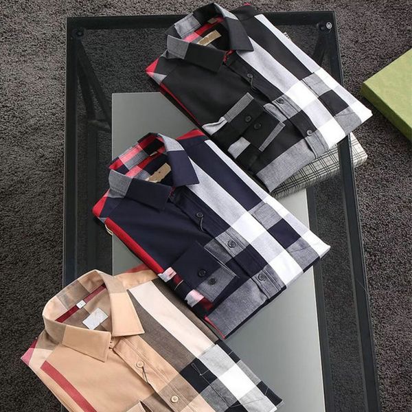 2022 luxury designer men's shirt fashion leisure business social and fashion shirt brand spring and autumn slim most fashion clothing, White;black
2022 luxury designer men's shirt fashion leisure business social and fashion shirt brand spring and autumn slim most fashion clothing, White;black