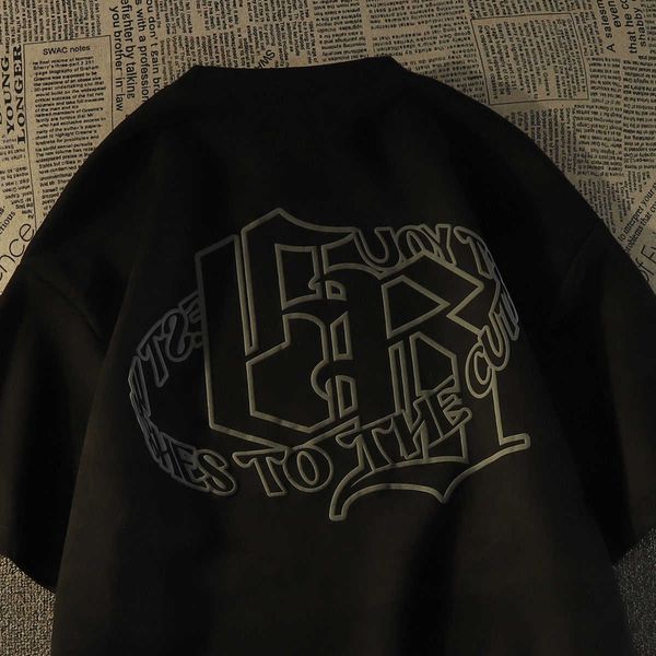 men's t-shirts american retro oversize letter printing short sleeved t shirt men and women summer loose ins street trend y2k men clothi, White;black
men's t-shirts american retro oversize letter printing short sleeved t shirt men and women summer loose ins street trend y2k men clothi, White;black
