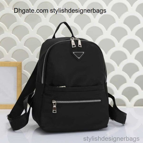 backpack style nylon designer backpack shoulder bags classic handbags black back pack triangle sign metal zipper pockets schoolbag 0224v23
backpack style nylon designer backpack shoulder bags classic handbags black back pack triangle sign metal zipper pockets schoolbag 0224v23