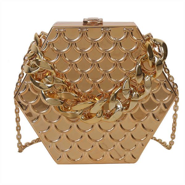 2023 fashion new gold pvc designer clutch bag box design party evening chain shoulder crossbody bags small purses and handbags 230224
2023 fashion new gold pvc designer clutch bag box design party evening chain shoulder crossbody bags small purses and handbags 230224