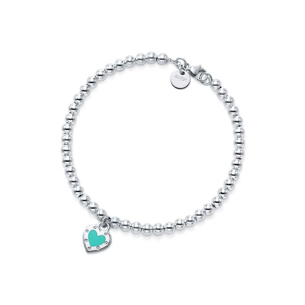 fashionable t family classic enamel love color blue bracelet 4mm bead chain student headwear, Black
fashionable t family classic enamel love color blue bracelet 4mm bead chain student headwear, Black