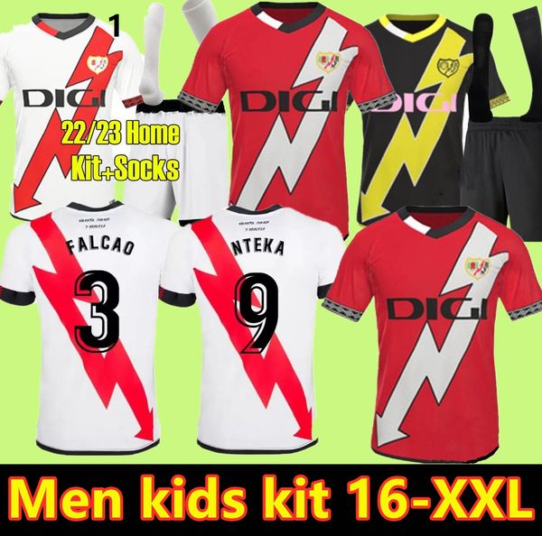 22 23 rayo vallecano soccer jerseys isi bebe valentin santi comesana dimitrievski home away 3rd short sleeve football shirts men kids kit, Black;yellow
22 23 rayo vallecano soccer jerseys isi bebe valentin santi comesana dimitrievski home away 3rd short sleeve football shirts men kids kit, Black;yellow