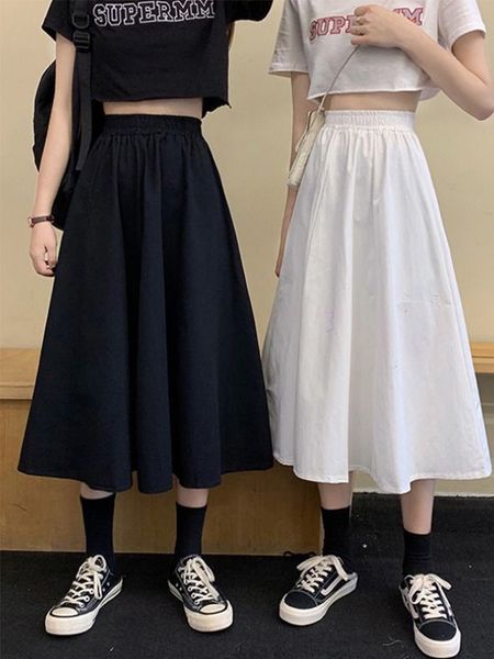 skirts women simple solid leisure loose 2xl long skirt korean style elasticweight aline student streetwear trendy bf 230224, Black
skirts women simple solid leisure loose 2xl long skirt korean style elasticweight aline student streetwear trendy bf 230224, Black