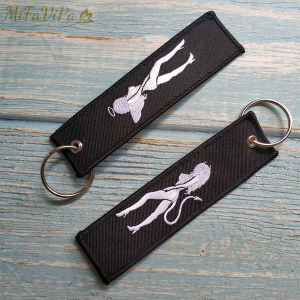 key rings mifavipa embroidery angel devil keychains porte fashion trinkets gift motorcycle car keys accessories key rings j230222, Slivery;golden
key rings mifavipa embroidery angel devil keychains porte fashion trinkets gift motorcycle car keys accessories key rings j230222, Slivery;golden