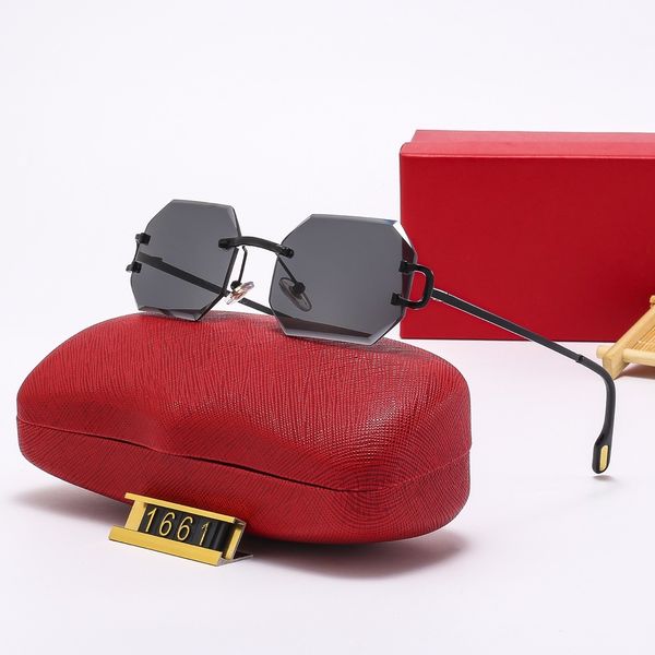 new sunglasses designers fashion mens sunglasses leopard head polygon eyeglasses rimless metal eyewear driving sungalss goggle shades gafas, White;black
new sunglasses designers fashion mens sunglasses leopard head polygon eyeglasses rimless metal eyewear driving sungalss goggle shades gafas, White;black