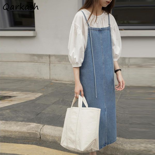 casual dresses summer sleeveless dress women vintage split harajuku korean sundress blue midcalf adjustable strap high street simple irregul, Black;gray
casual dresses summer sleeveless dress women vintage split harajuku korean sundress blue midcalf adjustable strap high street simple irregul, Black;gray