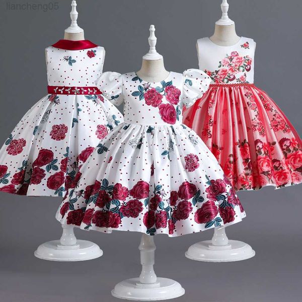 girl's dresses vintage flower girl princess dress 2-10 yrs print satin bridemaids come girls clothes wedding party birthday dresses ves, Red;yellow
girl's dresses vintage flower girl princess dress 2-10 yrs print satin bridemaids come girls clothes wedding party birthday dresses ves, Red;yellow