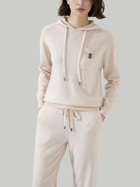 women s two piece pants autumn women fashion casual sports suit 2 colors ladies long sleeve drawstring hooded and high waist pockets 230224, White
women s two piece pants autumn women fashion casual sports suit 2 colors ladies long sleeve drawstring hooded and high waist pockets 230224, White