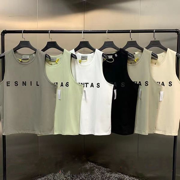 designer fog high-quality men's t-shirts sleeveless vest fashion pure cotton fitness running sports summer loose vest, White;black
designer fog high-quality men's t-shirts sleeveless vest fashion pure cotton fitness running sports summer loose vest, White;black
