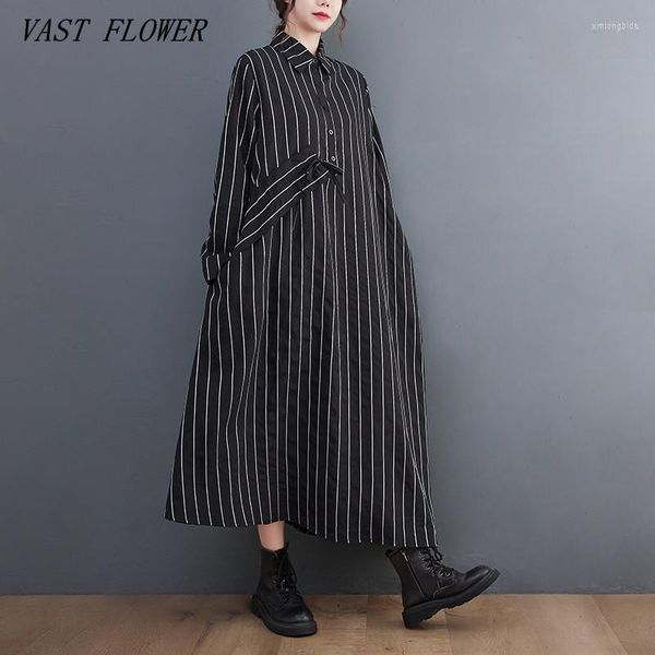 casual long sleeve oversized cotton vintage stripe for loose spring autumn elegant clothing 2023, Black;gray
casual long sleeve oversized cotton vintage stripe for loose spring autumn elegant clothing 2023, Black;gray