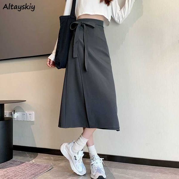 skirts skirts women mid-calf korean simple preppy style waist bandage abdomen a-line elegant female solid color clothing streetwear ins l230, Black
skirts skirts women mid-calf korean simple preppy style waist bandage abdomen a-line elegant female solid color clothing streetwear ins l230, Black