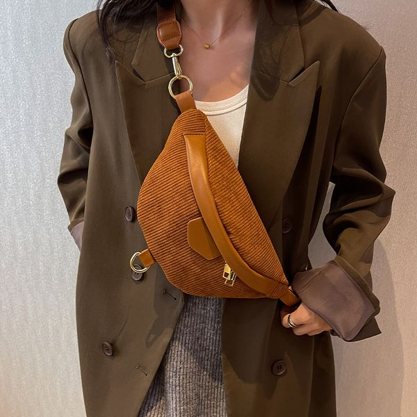 waist bags casual corduroy crossbody bag for women fanny waist pack simple travel phone purse large canvas waist bag banana hip belt bag 230
waist bags casual corduroy crossbody bag for women fanny waist pack simple travel phone purse large canvas waist bag banana hip belt bag 230