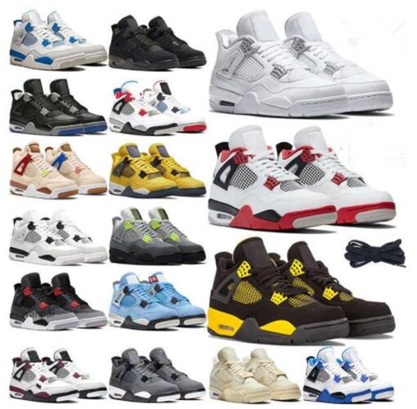 fashion basketball shoes for men women jumpman aj 4 4s metallic green white oreo sail fire red bred mens trainer sport sneakers size us 5.5-, Black
fashion basketball shoes for men women jumpman aj 4 4s metallic green white oreo sail fire red bred mens trainer sport sneakers size us 5.5-, Black