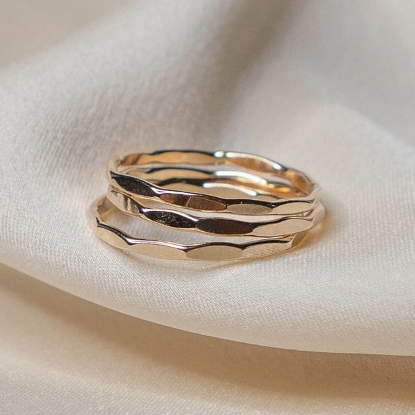 with side stones 14k gold filled dapped stacking ring boho jewelry anillos mujer bague femme minimalism knuckle for women 230224, Silver
with side stones 14k gold filled dapped stacking ring boho jewelry anillos mujer bague femme minimalism knuckle for women 230224, Silver