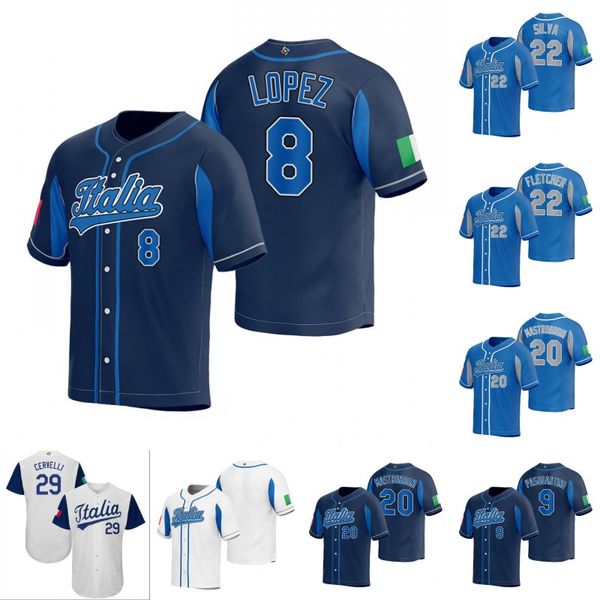 italy 2023 wbc world baseball classic jersey nicky lopez vinnie pasquantino miles mastrobuoni david fletcher brett sullivan andre pallante m, Blue;black
italy 2023 wbc world baseball classic jersey nicky lopez vinnie pasquantino miles mastrobuoni david fletcher brett sullivan andre pallante m, Blue;black