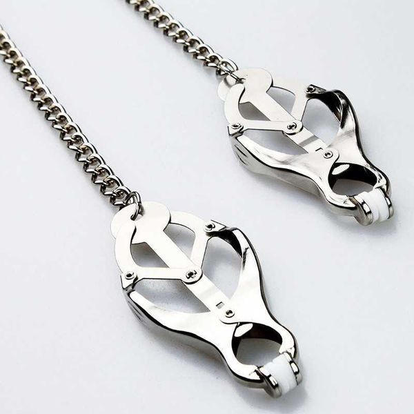 new device bondage gear hard clover nipple clamps clips games toys products for women metal steel breast
new device bondage gear hard clover nipple clamps clips games toys products for women metal steel breast