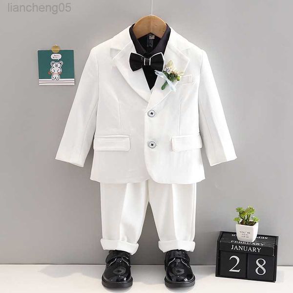 clothing sets boys autumn winter first birthday dress suit set child british wedding party performance come kids jacket pants vest clothes w, White
clothing sets boys autumn winter first birthday dress suit set child british wedding party performance come kids jacket pants vest clothes w, White