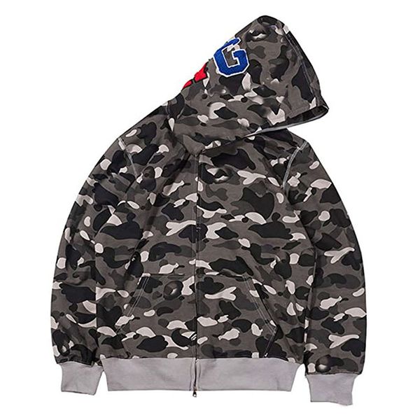 men's hoodie women's zipper shirt men's and high product camouflage print coat street fashion couple sports cardigan hip hop, Black
men's hoodie women's zipper shirt men's and high product camouflage print coat street fashion couple sports cardigan hip hop, Black