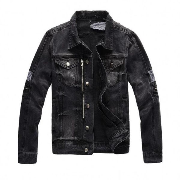2021 new denim jacket high fashion bomber denim slim windbreaker jacket mens jean clothing2331, Black;brown
2021 new denim jacket high fashion bomber denim slim windbreaker jacket mens jean clothing2331, Black;brown