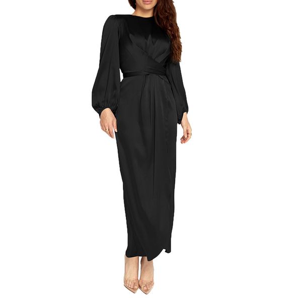 dress ethnic wear for women purple arab dress classic round neck elegant waist, fashion noble small lantern sleeve cuff elastic closing, Black;gray
dress ethnic wear for women purple arab dress classic round neck elegant waist, fashion noble small lantern sleeve cuff elastic closing, Black;gray