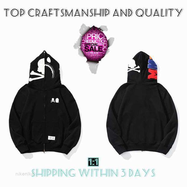 craftsmanship mens hoodies shark pullover apes hoodie designer jacket tiger full zip harajuku sweatshirt fashion co-branding camouflage lumi, Black
craftsmanship mens hoodies shark pullover apes hoodie designer jacket tiger full zip harajuku sweatshirt fashion co-branding camouflage lumi, Black