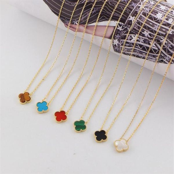 classic titanium steel pendant necklaces 18k gold plated four leaves clover women luck necklace earrings bracelet designer jewelry set 182q, Silver
classic titanium steel pendant necklaces 18k gold plated four leaves clover women luck necklace earrings bracelet designer jewelry set 182q, Silver