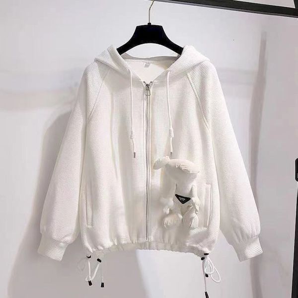 womens hoodies sweatshirts hooded waffle cardigan jacket zipper spring autumn trend kawaii coat loose casual baseball uniform 230224, Black
womens hoodies sweatshirts hooded waffle cardigan jacket zipper spring autumn trend kawaii coat loose casual baseball uniform 230224, Black