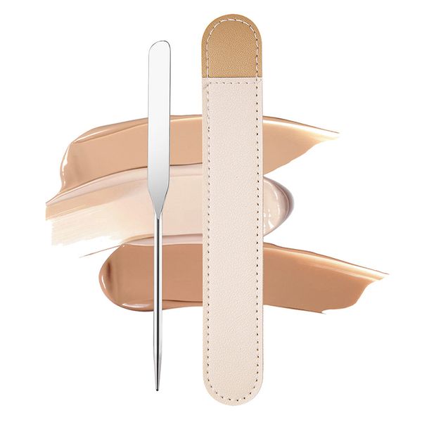 stainless steel dual heads makeup toner spatula mixing stick with cover foundation cream mixing tool cosmetic make up tool
stainless steel dual heads makeup toner spatula mixing stick with cover foundation cream mixing tool cosmetic make up tool