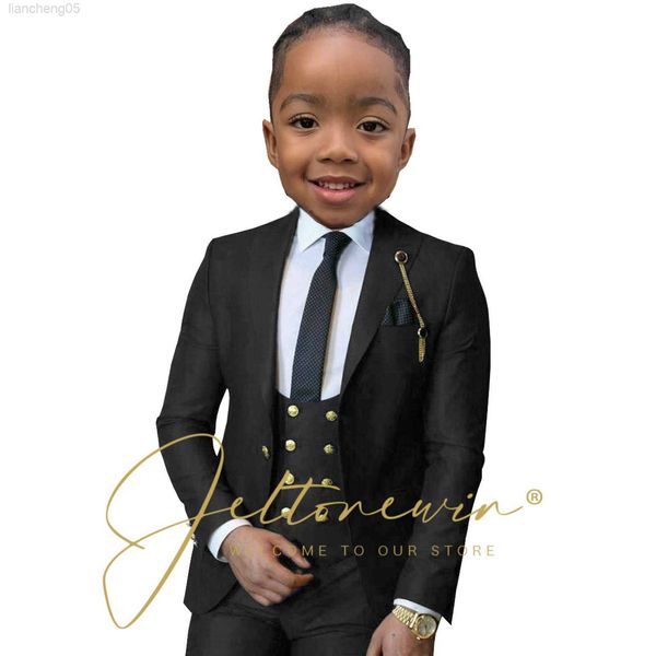 clothing sets formal 3 pieces black suit for boy gold buttons child boy wedding suit jacket vest pant for boy children clothes blazer sets w, White
clothing sets formal 3 pieces black suit for boy gold buttons child boy wedding suit jacket vest pant for boy children clothes blazer sets w, White