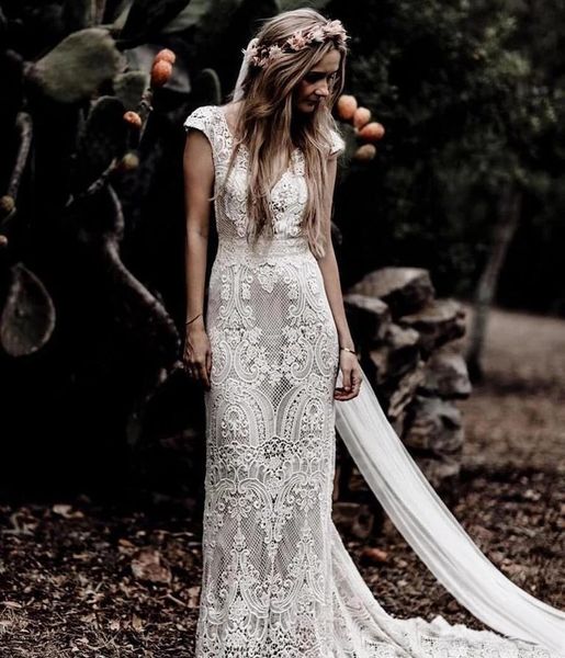 chic lace boho wedding dress 2023 elegant mermaid country cap sleeve wedding dresses for bride bohemian v neck princess bridal vestidos de n, White
chic lace boho wedding dress 2023 elegant mermaid country cap sleeve wedding dresses for bride bohemian v neck princess bridal vestidos de n, White