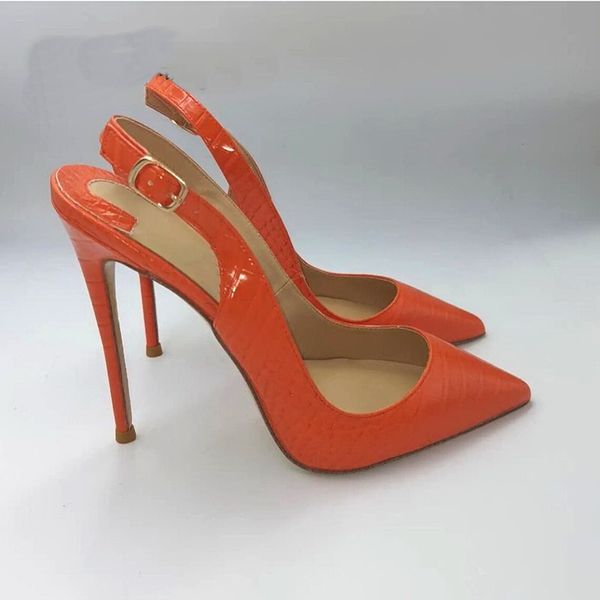 2023 summer orange woman high heel shoes luxury brand cl red bottom thin heel sandals slingback pointed toe stiletto women pumps shoes women, Black
2023 summer orange woman high heel shoes luxury brand cl red bottom thin heel sandals slingback pointed toe stiletto women pumps shoes women, Black