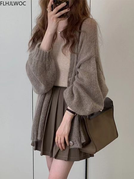 women's knits tees chic korean cute clothes design autumn womens long sleeve casual loose preppy style girls solid blue knitted sweater, White
women's knits tees chic korean cute clothes design autumn womens long sleeve casual loose preppy style girls solid blue knitted sweater, White